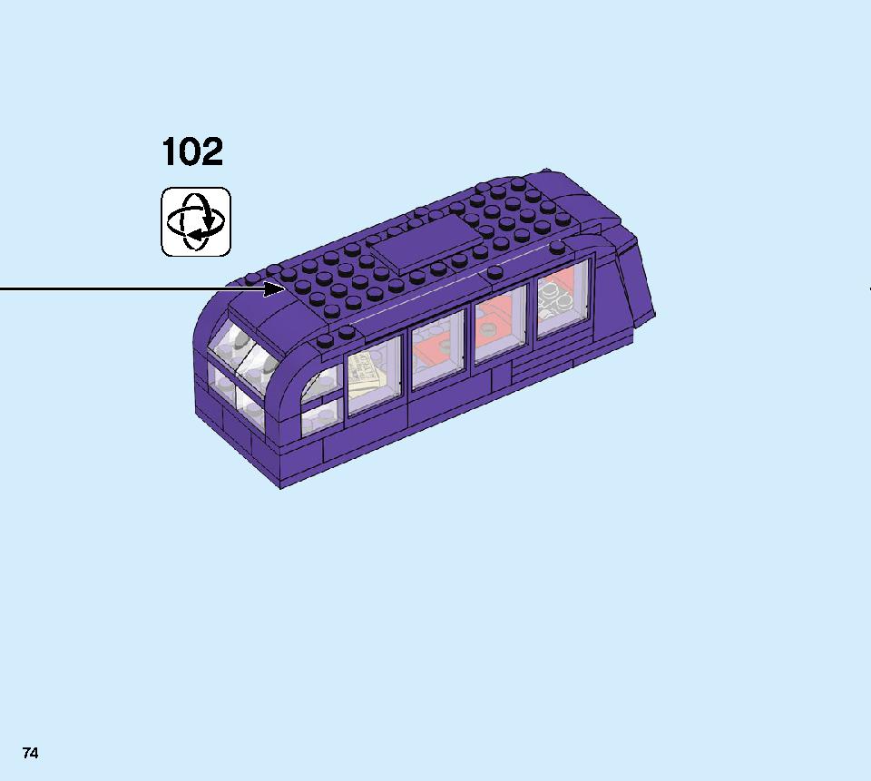 The Knight Bus 75957 LEGO information LEGO instructions 74 page