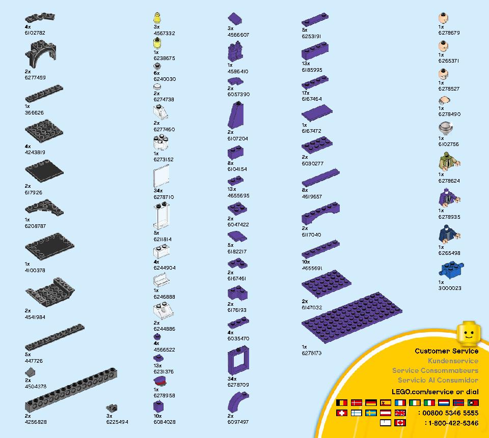 The Knight Bus 75957 LEGO information LEGO instructions 83 page