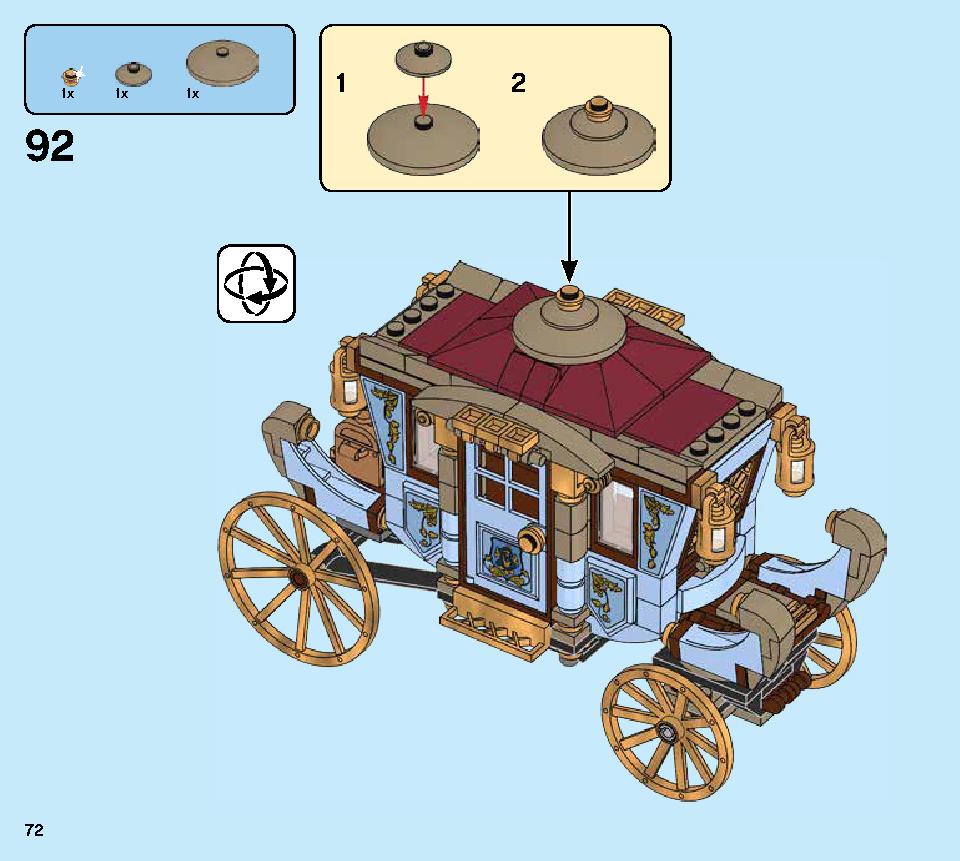 Beauxbatons' Carriage: Arrival at Hogwarts 75958 LEGO information LEGO instructions 72 page