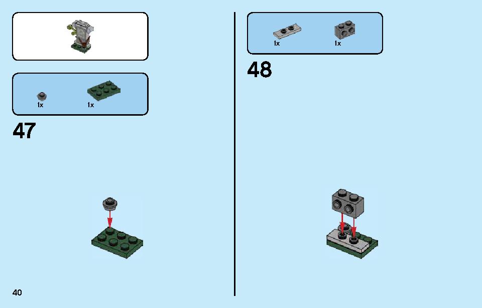 The Rise of Voldemort 75965 LEGO information LEGO instructions 40 page