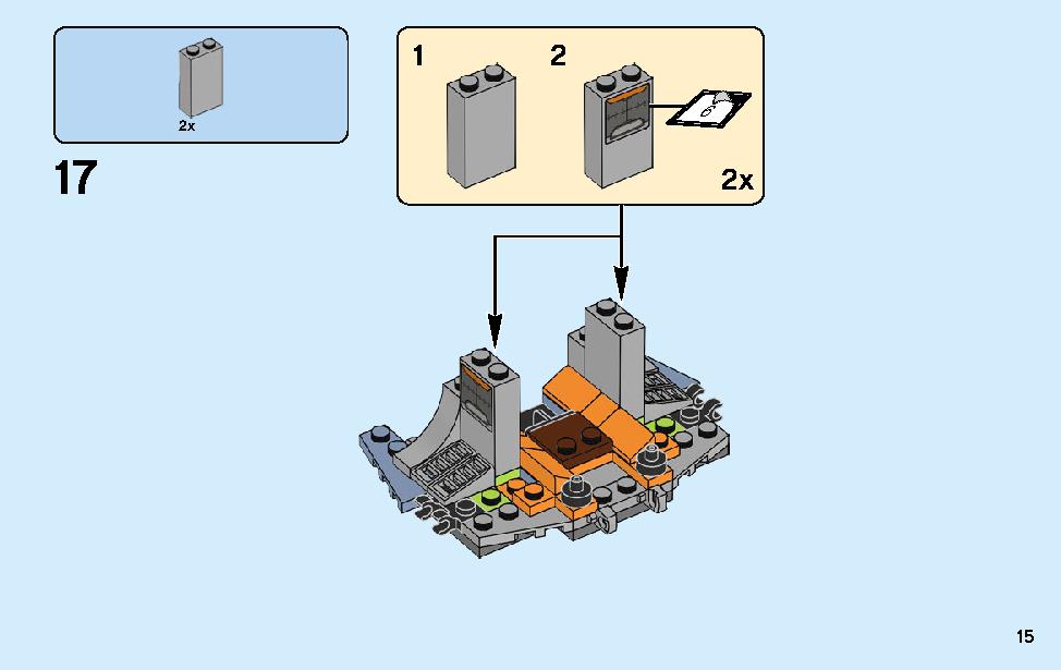 Thor's Weapon Quest 76102 LEGO information LEGO instructions 15 page