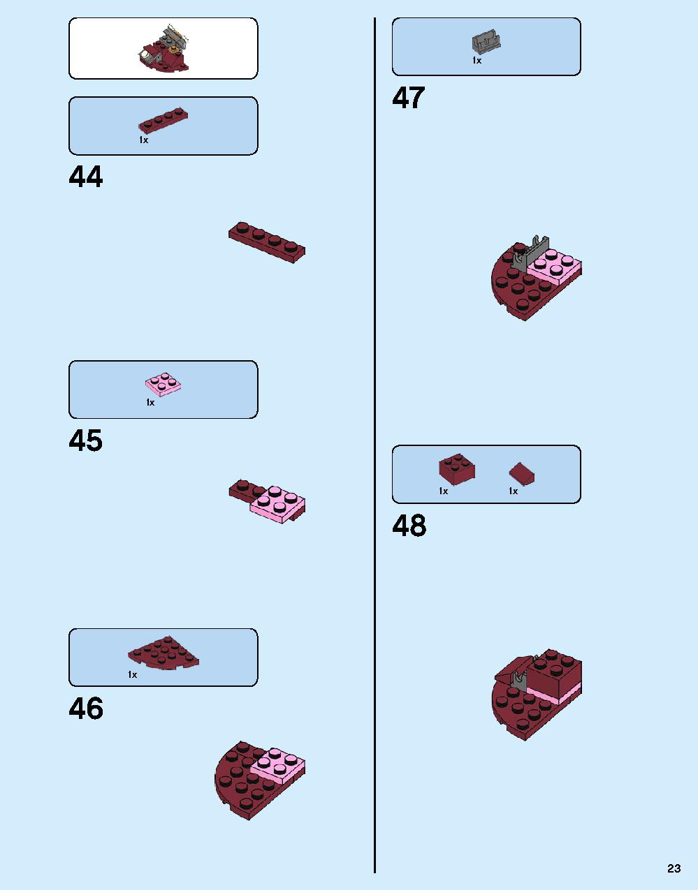 The Hulkbuster: Ultron Edition 76105 LEGO information LEGO instructions 23 page