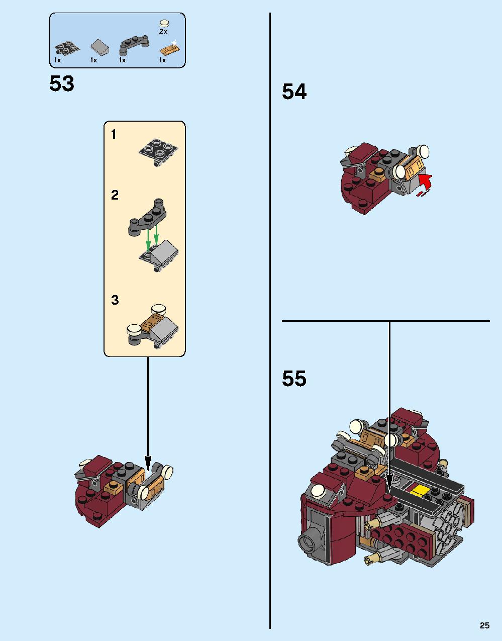 The Hulkbuster: Ultron Edition 76105 LEGO information LEGO instructions 25 page