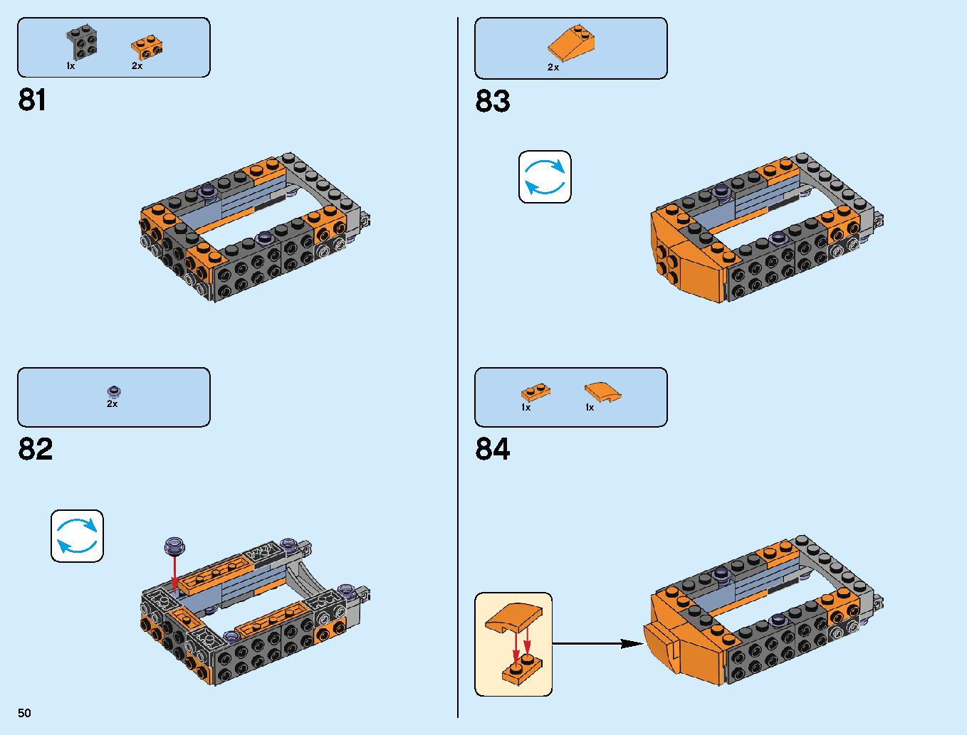 Thanos: Ultimate Battle 76107 LEGO information LEGO instructions 50 page