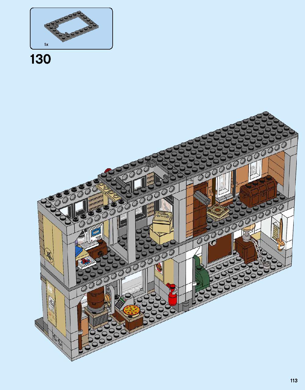 Sanctum Santorum Showdown 76108 LEGO information LEGO instructions 113 page