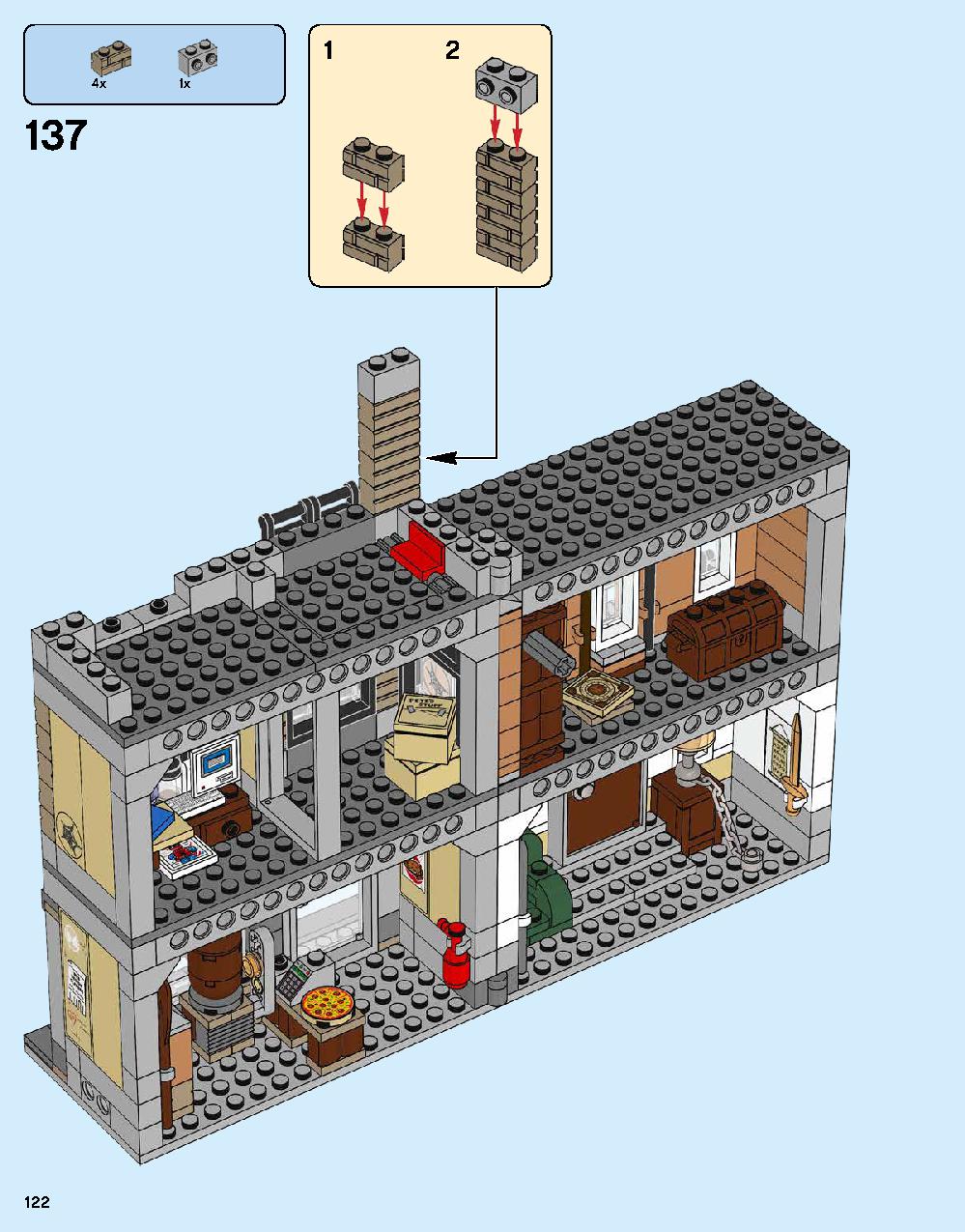 Sanctum Santorum Showdown 76108 LEGO information LEGO instructions 122 page