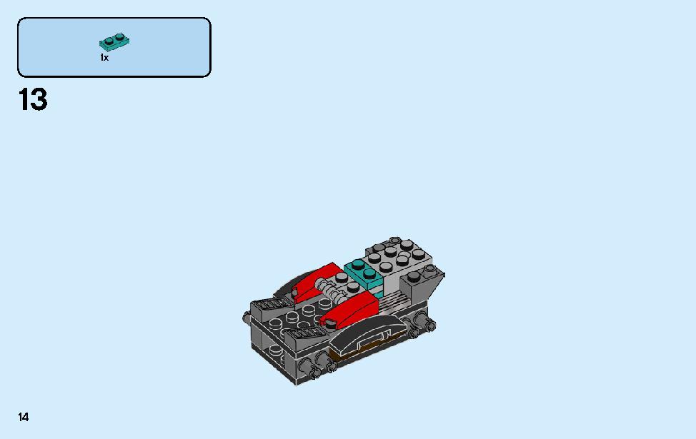 Spider-Man Bike Rescue 76113 LEGO information LEGO instructions 14 page