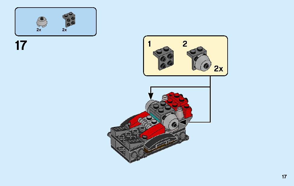 Spider-Man Bike Rescue 76113 LEGO information LEGO instructions 17 page