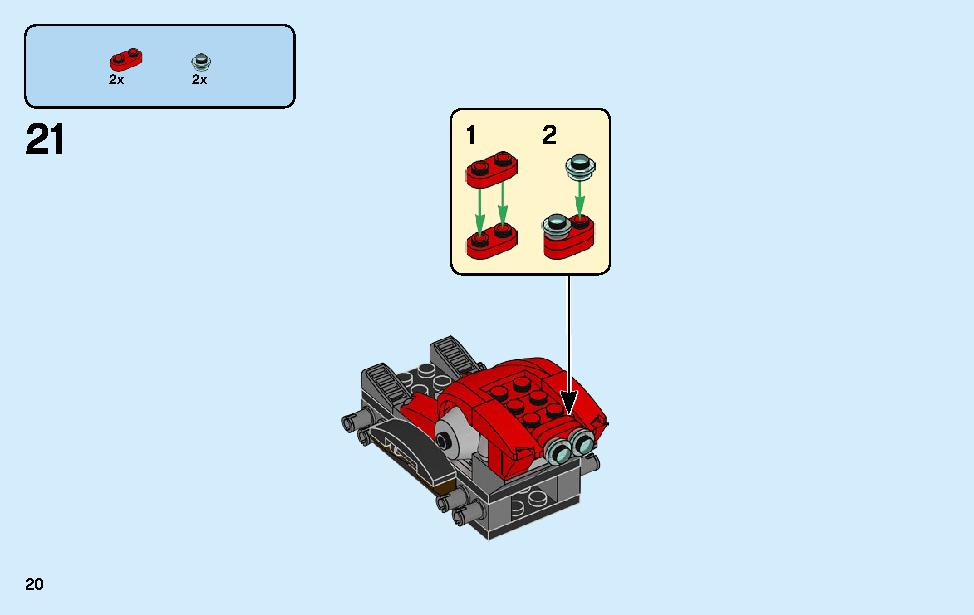 Spider-Man Bike Rescue 76113 LEGO information LEGO instructions 20 page