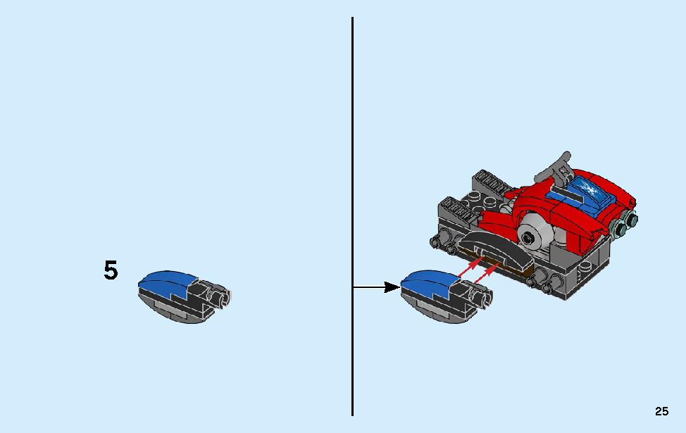 Spider-Man Bike Rescue 76113 LEGO information LEGO instructions 25 page