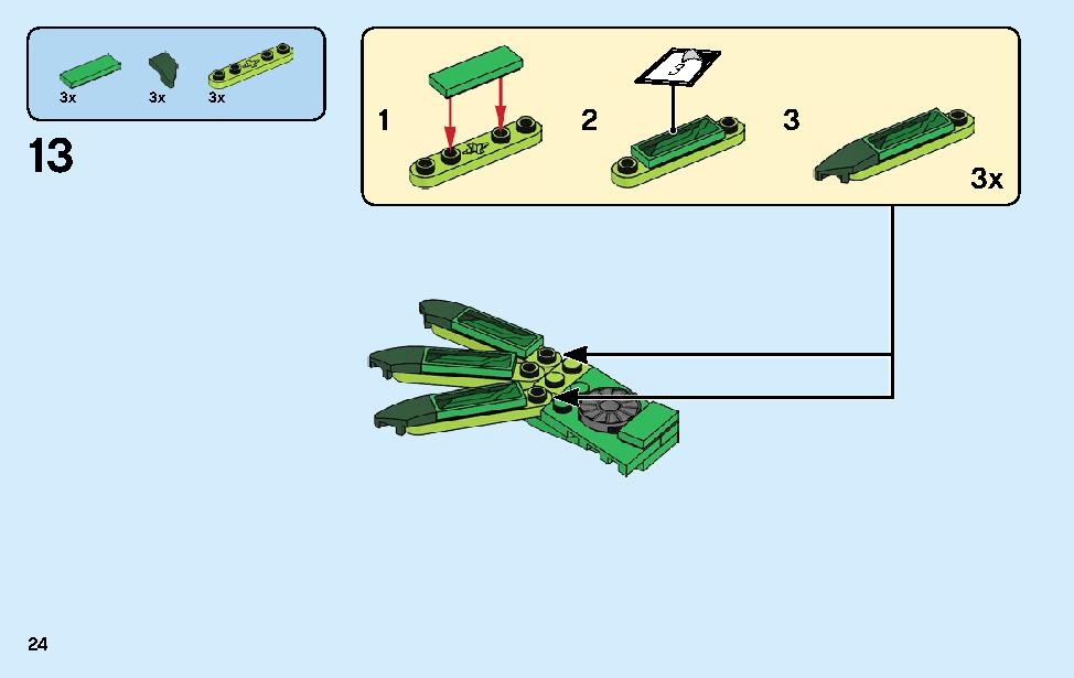 Spider-Man's Spider Crawler 76114 LEGO information LEGO instructions 24 page