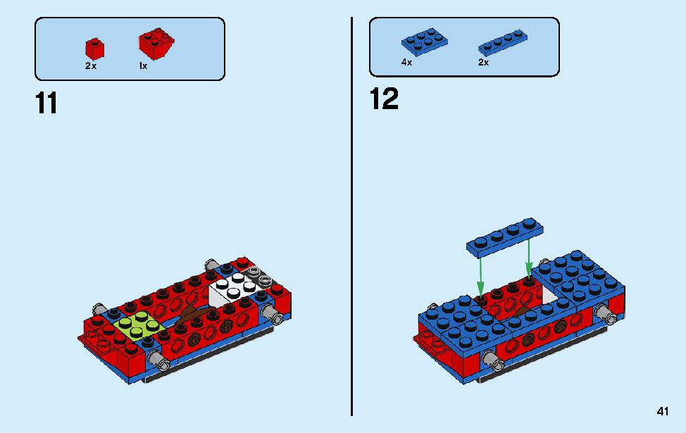 Spider-Man's Spider Crawler 76114 LEGO information LEGO instructions 41 page