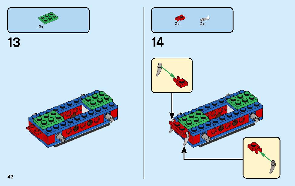 Spider-Man's Spider Crawler 76114 LEGO information LEGO instructions 42 page