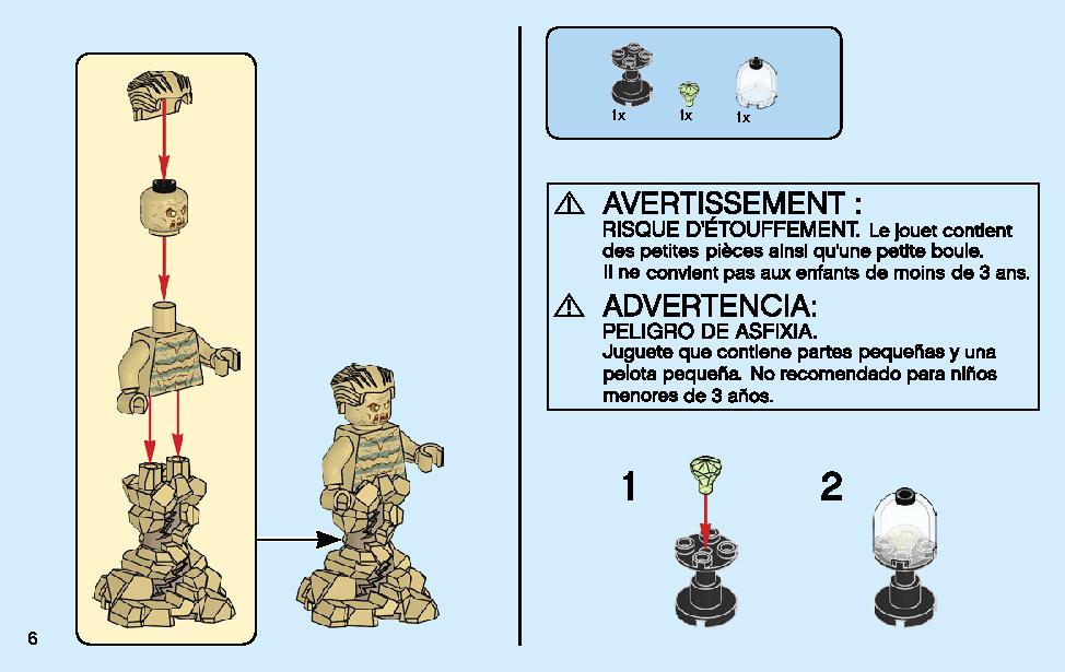 Spider-Man's Spider Crawler 76114 LEGO information LEGO instructions 6 page