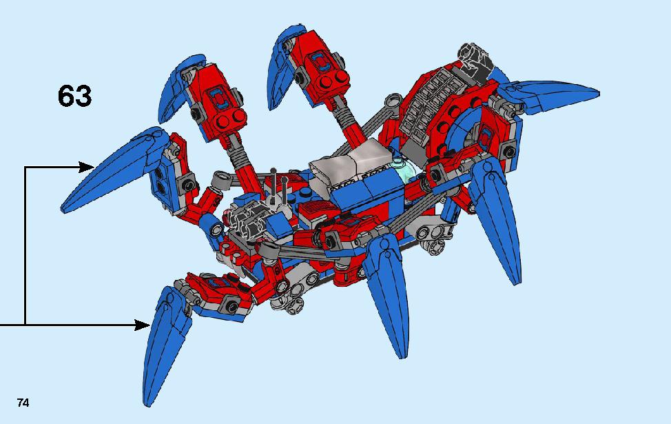 Spider-Man's Spider Crawler 76114 LEGO information LEGO