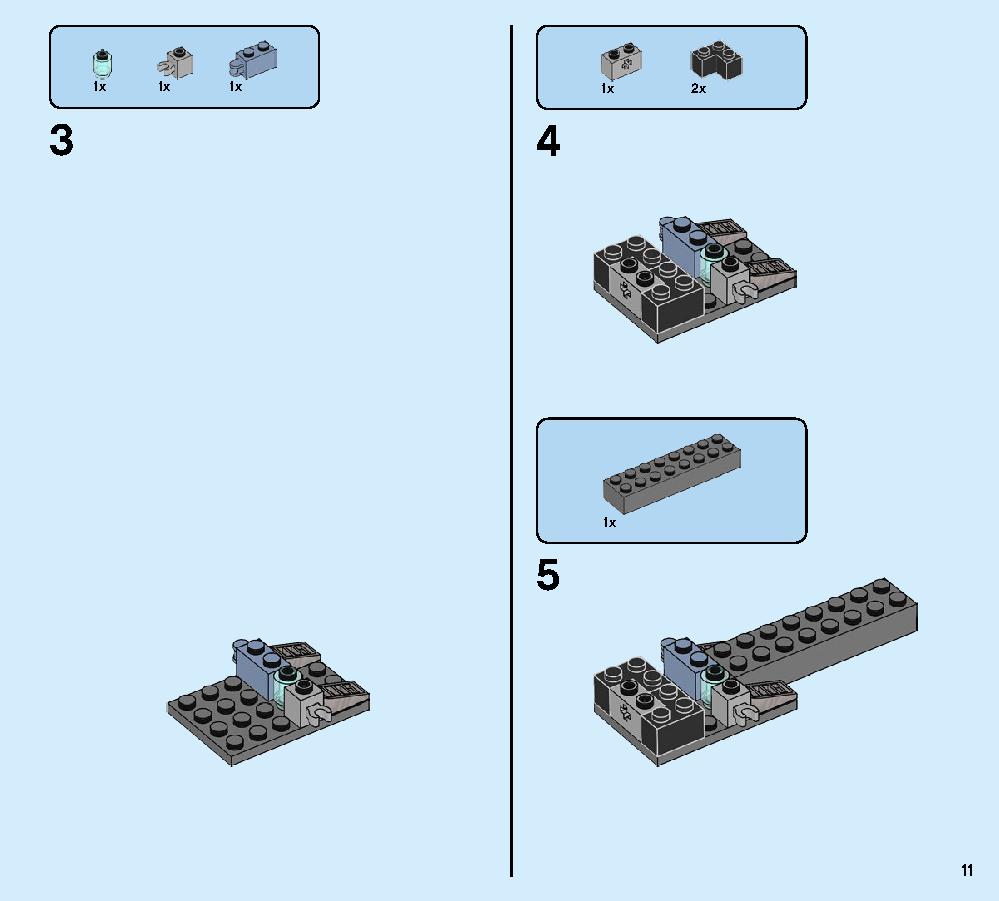 Iron Man Hall of Armour 76125 LEGO information LEGO instructions 11 page