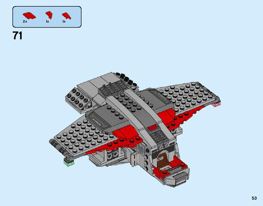 Captain Marvel and The Skrull Attack 76127 LEGO information LEGO instructions 53 page