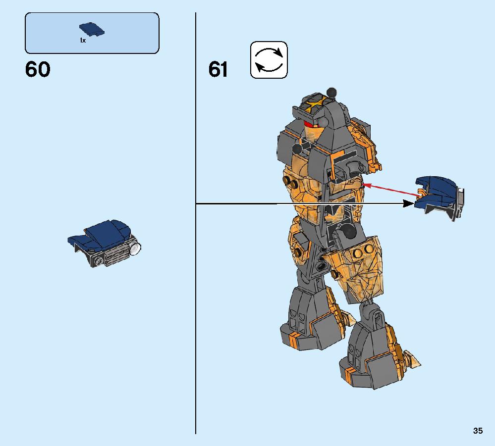 Molten Man Battle 76128 LEGO information LEGO instructions 35 page