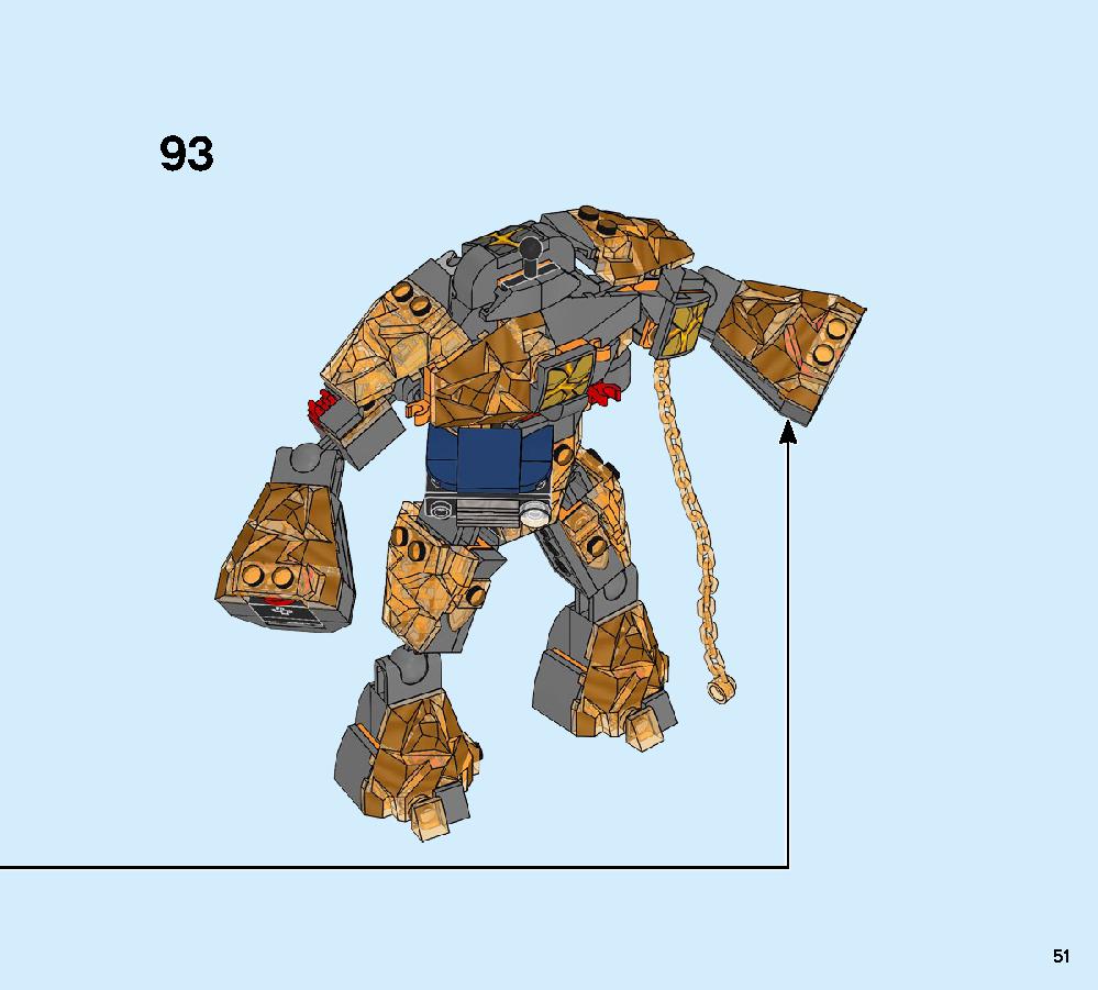 Molten Man Battle 76128 LEGO information LEGO instructions 51 page