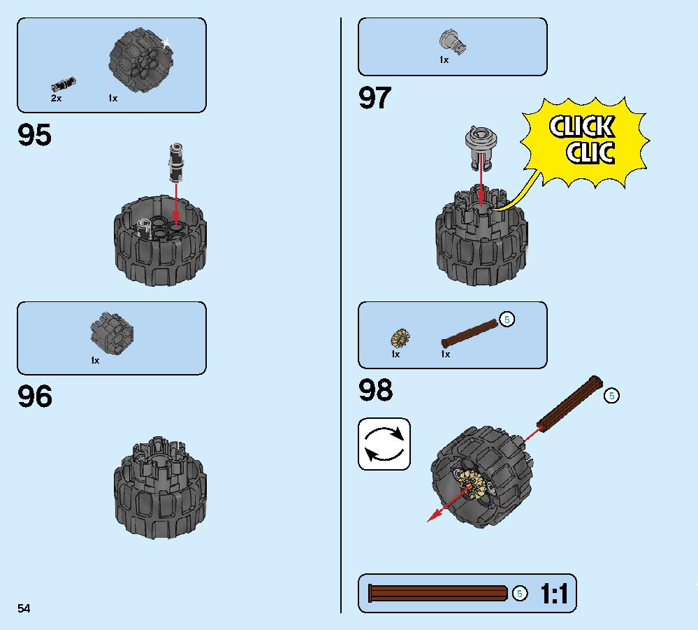 Molten Man Battle 76128 LEGO information LEGO instructions 54 page