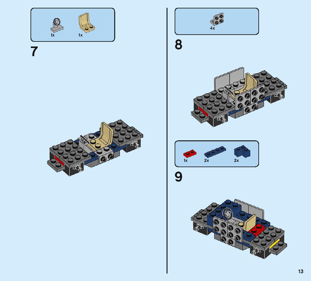 Avengers Compound Battle 76131 LEGO information LEGO instructions 13 page