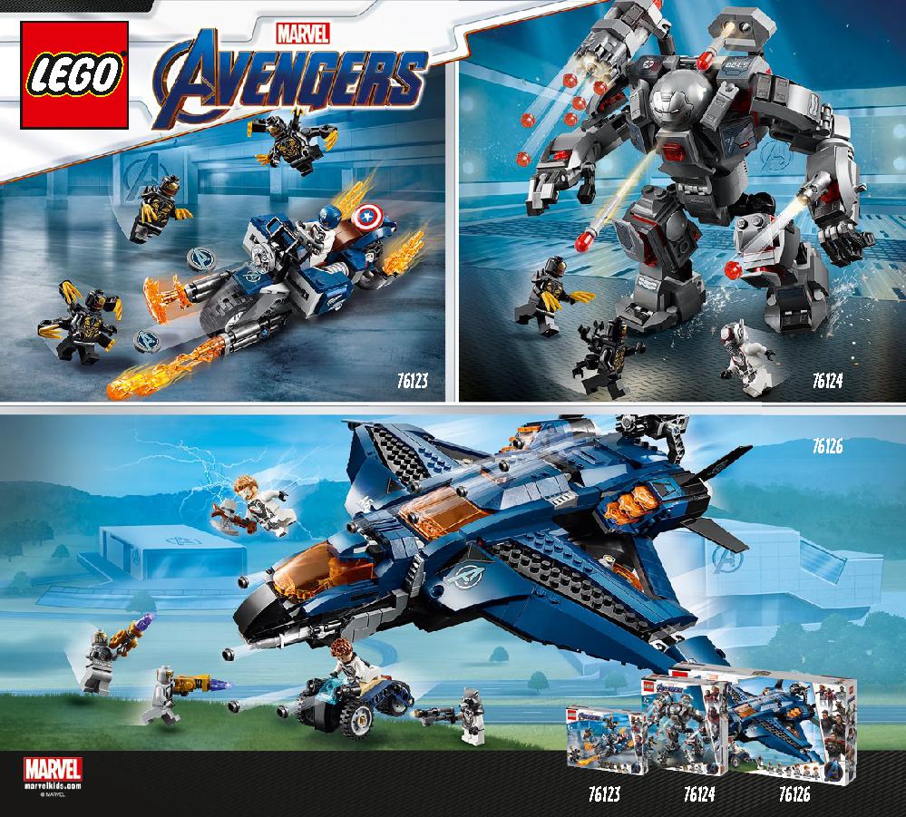 Avengers Compound Battle 76131 LEGO information LEGO instructions 162 page