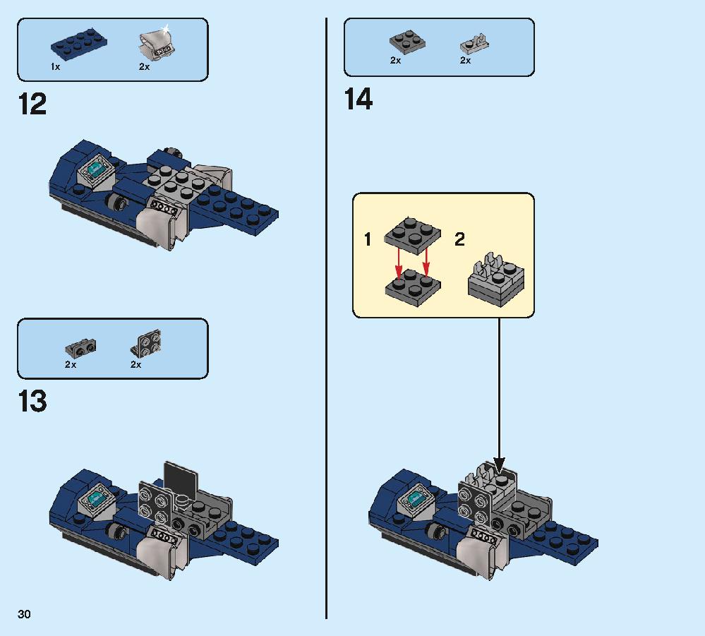 Avengers Compound Battle 76131 LEGO information LEGO instructions 30 page