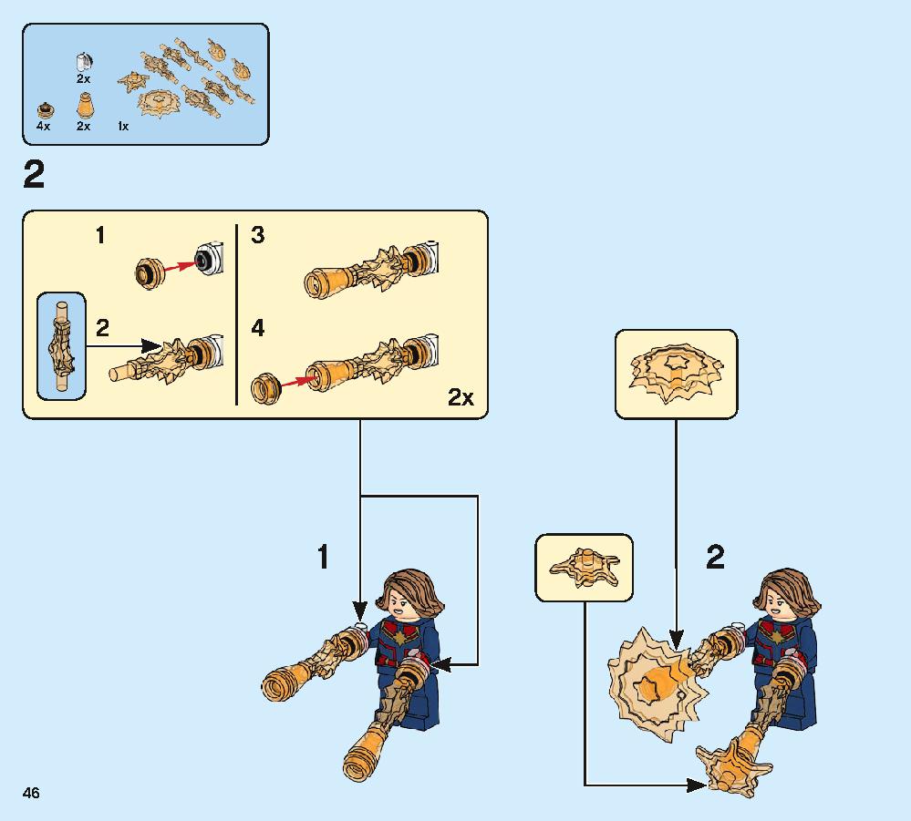 Avengers Compound Battle 76131 LEGO information LEGO instructions 46 page