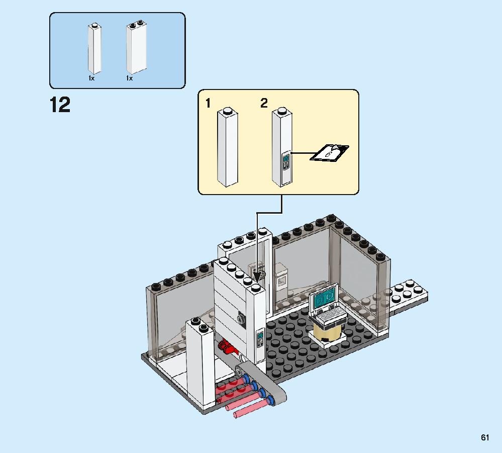 Avengers Compound Battle 76131 LEGO information LEGO instructions 61 page