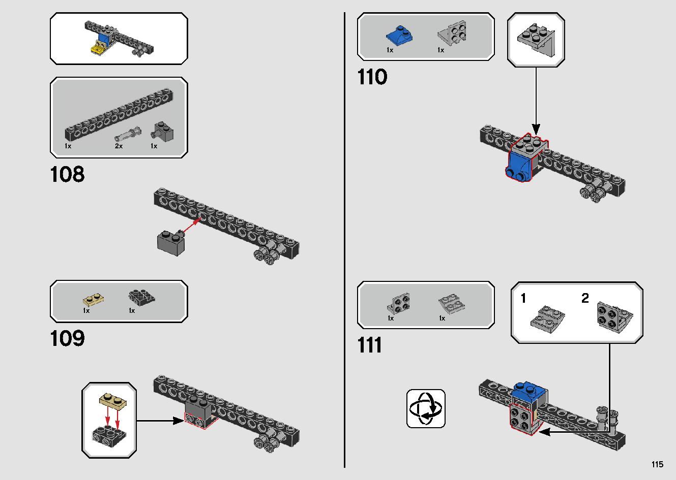 1989 Batmobile 76139 LEGO information LEGO instructions 115 page