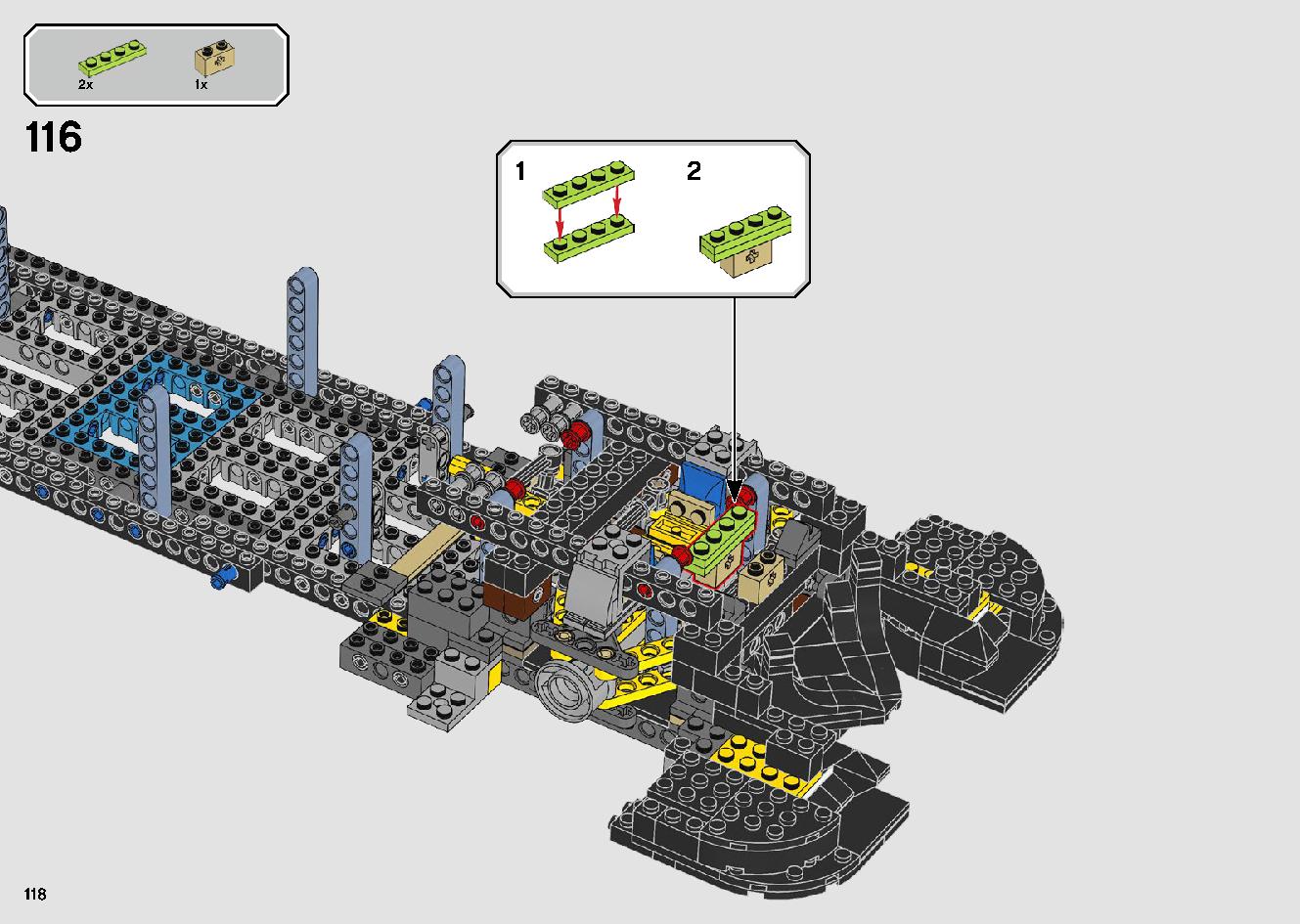 1989 Batmobile 76139 LEGO information LEGO instructions 118 page