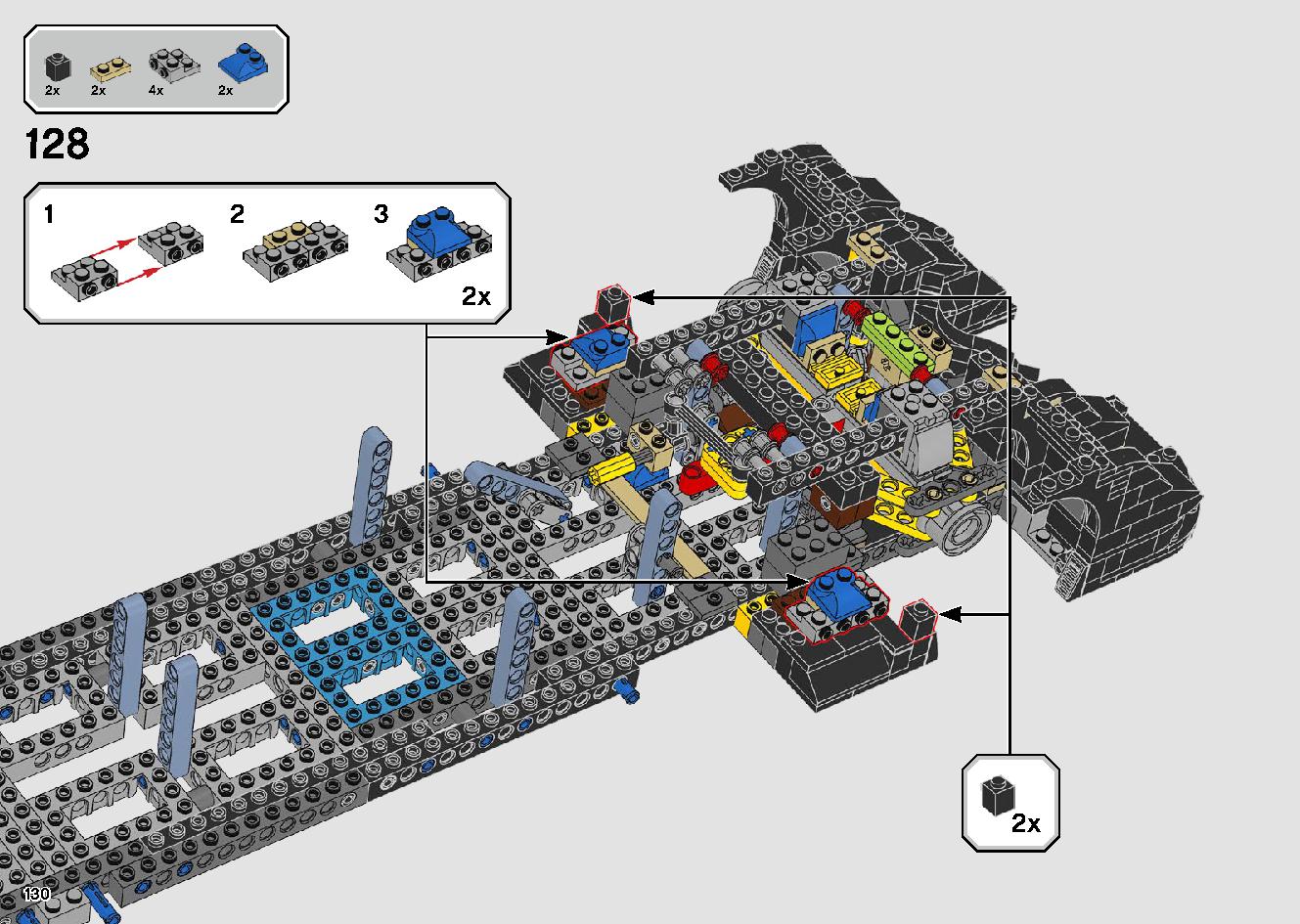 1989 Batmobile 76139 LEGO information LEGO instructions 130 page