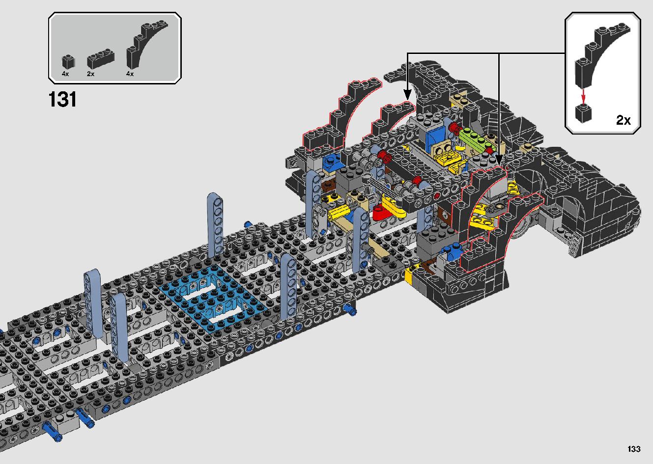 1989 Batmobile 76139 LEGO information LEGO instructions 133 page