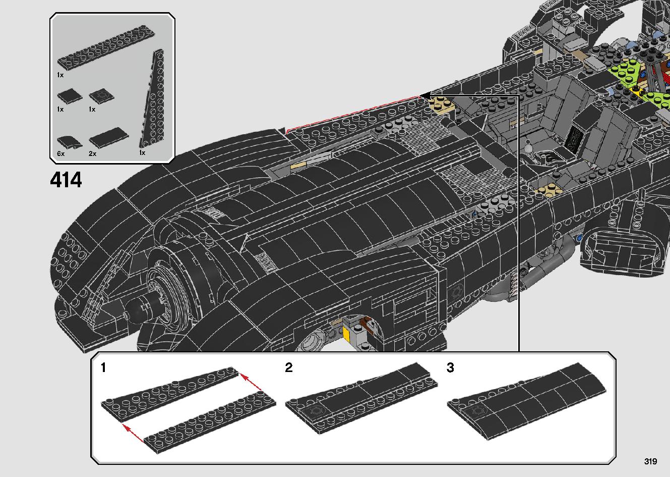 1989 Batmobile 76139 LEGO information LEGO instructions 319 page