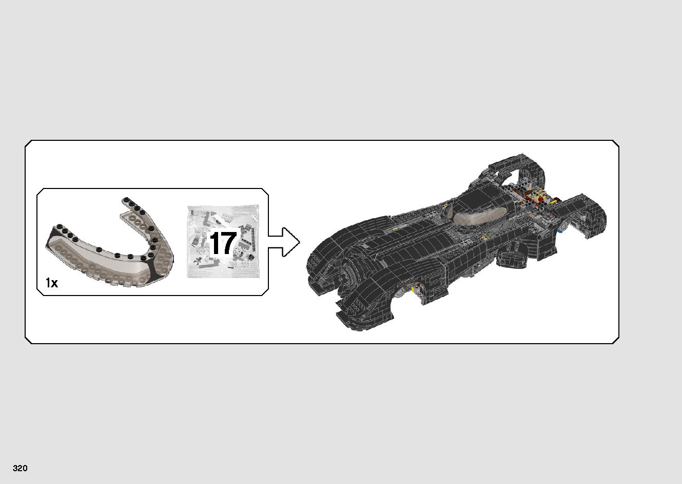 1989 Batmobile 76139 LEGO information LEGO instructions 320 page