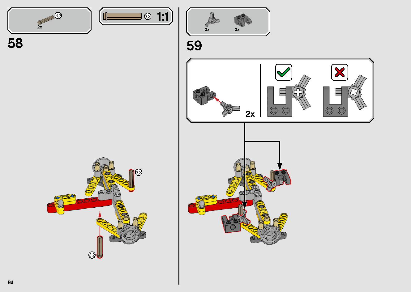 1989 Batmobile 76139 LEGO information LEGO instructions 94 page