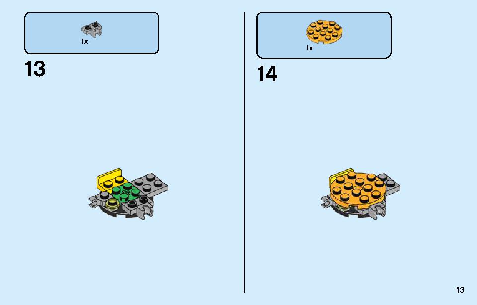 Avengers Speeder Bike Attack 76142 LEGO information LEGO instructions 13 page