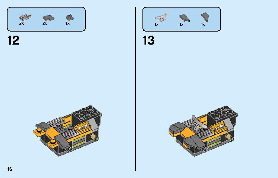 Avengers Truck Take-down 76143 LEGO information LEGO instructions 16 page