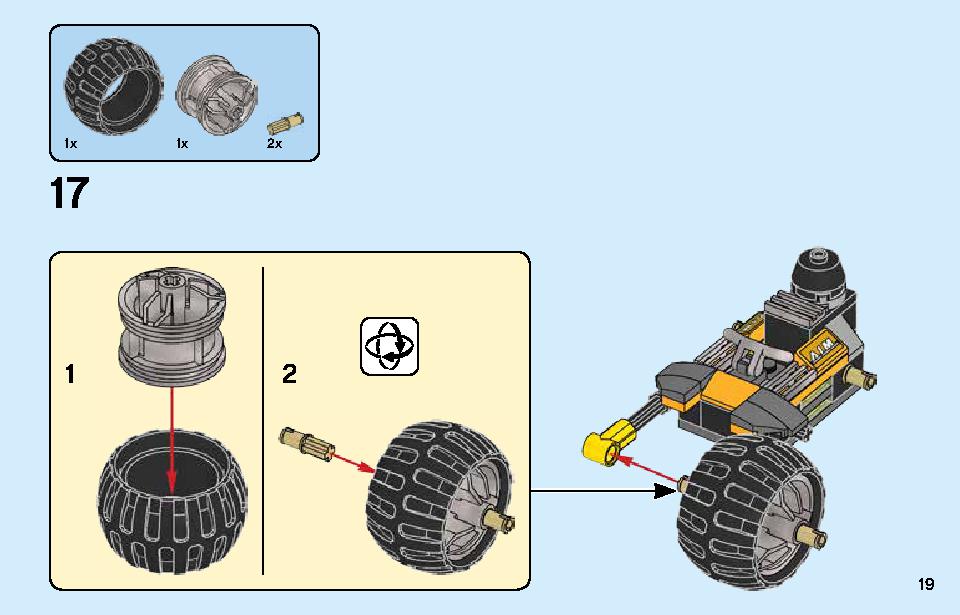 Avengers Truck Take-down 76143 LEGO information LEGO instructions 19 page