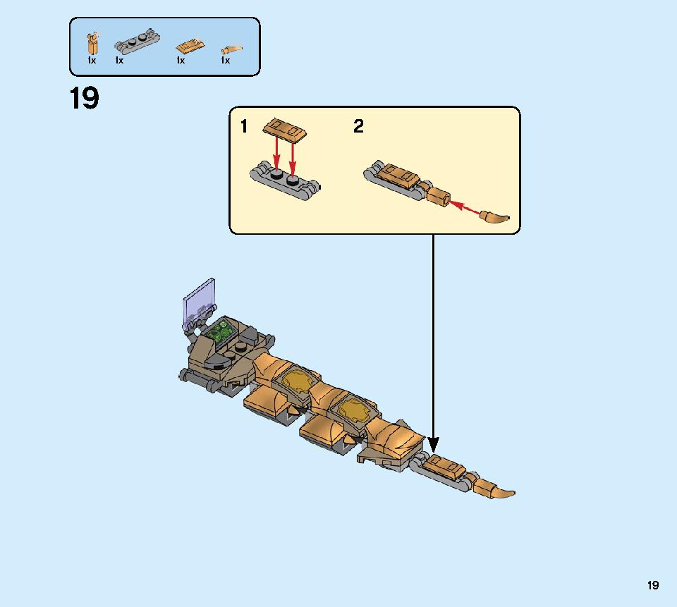 Avengers Hulk Helicopter Rescue 76144 LEGO information LEGO instructions 19 page