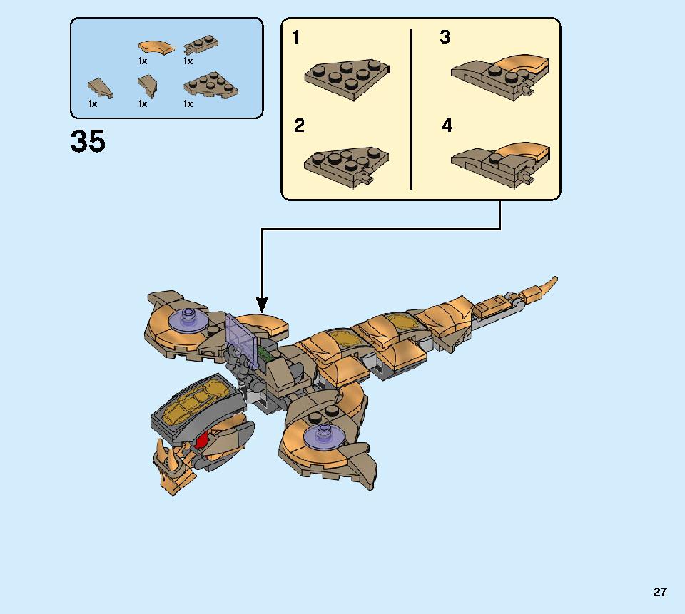 Avengers Hulk Helicopter Rescue 76144 LEGO information LEGO instructions 27 page