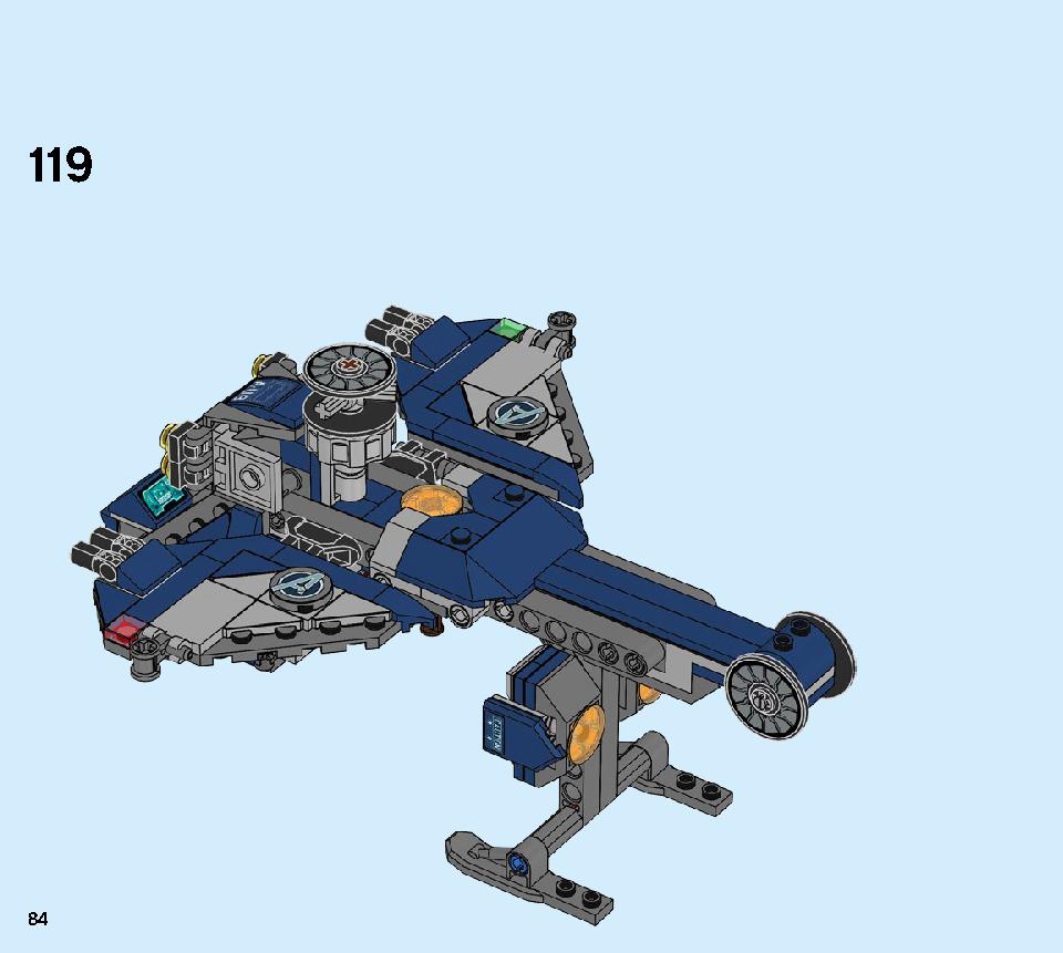 Avengers Hulk Helicopter Rescue 76144 LEGO information LEGO instructions 84 page