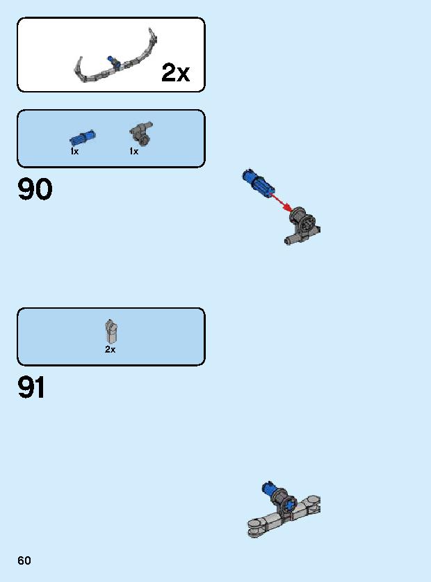 Spider-Man Mech 76146 LEGO information LEGO instructions 60 page