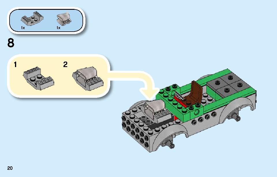 Vulture's Trucker Robbery 76147 LEGO information LEGO instructions 20 page