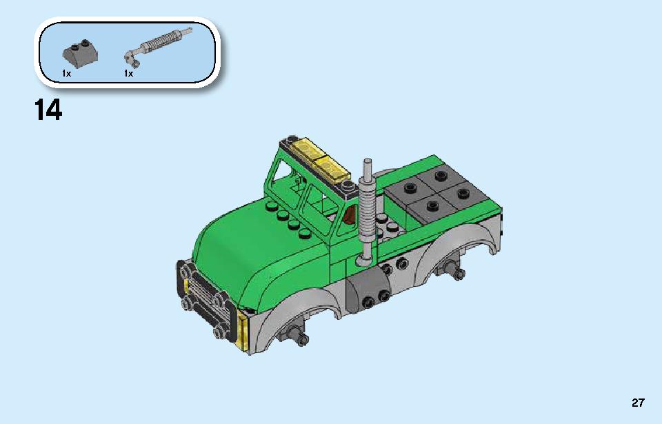 Vulture's Trucker Robbery 76147 LEGO information LEGO instructions 27 page
