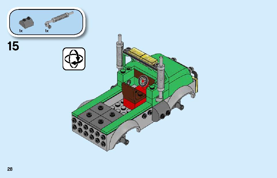 Vulture's Trucker Robbery 76147 LEGO information LEGO instructions 28 page