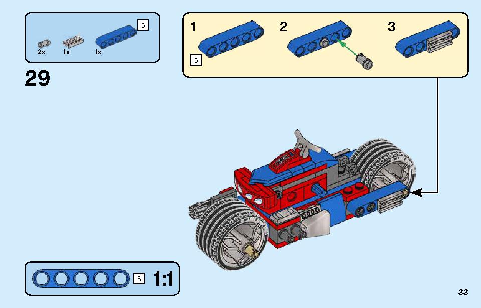 Spider-Man vs. Doc Ock 76148 LEGO information LEGO instructions 33 page