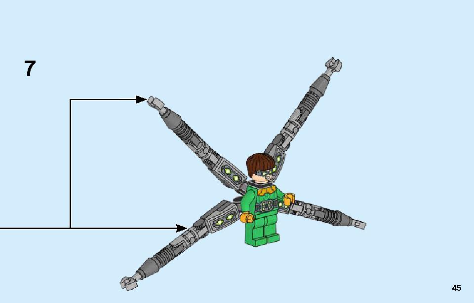 Spider-Man vs. Doc Ock 76148 LEGO information LEGO instructions 45 page