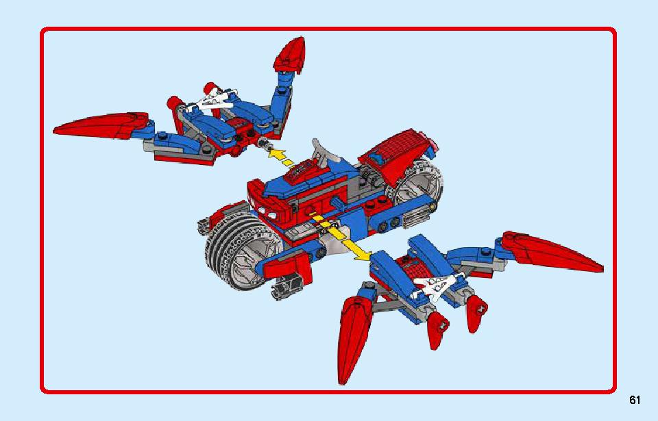 Spider-Man vs. Doc Ock 76148 LEGO information LEGO instructions 61 page