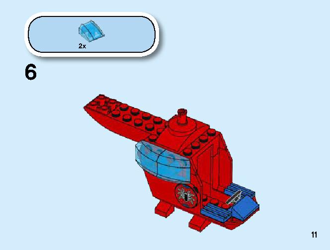 The Menace of Mysterio 76149 LEGO information LEGO instructions 11 page